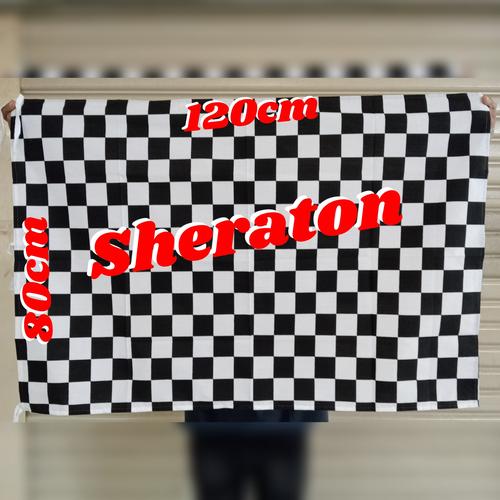 Jual bendera start bendera catur bendera finish UK. 80cm x 120cm ...