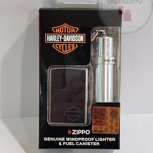 Jual Zippo Original Harley Davidson Design and Canister Set 46131