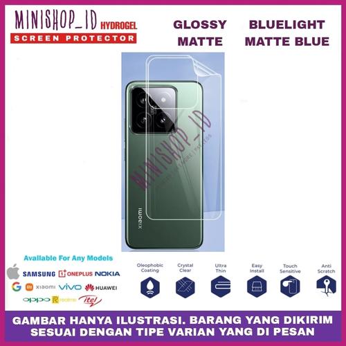 Jual XIAOMI 14T 14 PRO 5G ANTI GORES HYDROGEL BACK SCREEN MATTE BENING