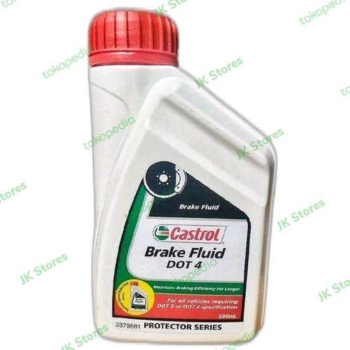 Jual Castrol Brake Fluid DOT 4 500 ml Jakarta Pusat JK Stores