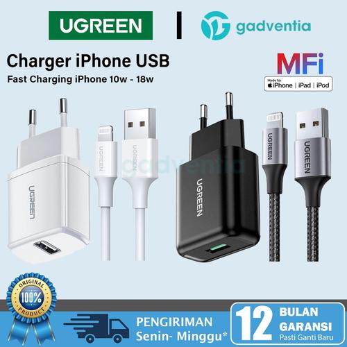 Usb Fast Charger For Iphone Xs Max Promo UGREEN Charger IPhone Usb