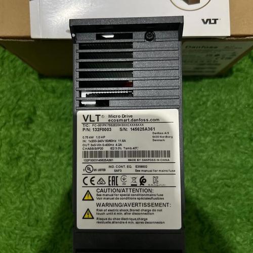 Jual ST Inverter Danfoss FC-051PK75 0,75KW 1HP 220V Original - Kota ...
