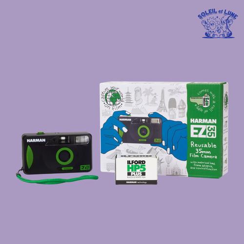 Jual Harman EZ-35 Motorized Reusable Film Camera (Free Ilford HP5 Film ...