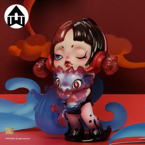 その他 POPMART SKULLPANDA BLESSING SPIRIT LOONG Skullpanda Pop Mart Loong Presents the Treasure Series
