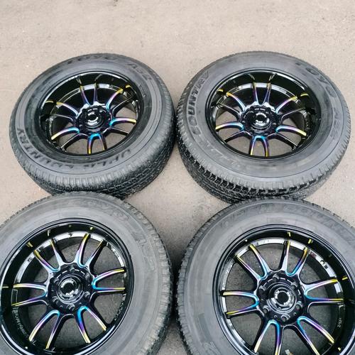 Jual velg lenso tds rainbow ring 18x9 6x139,7 ET 0 ban 265 60 R18 ...
