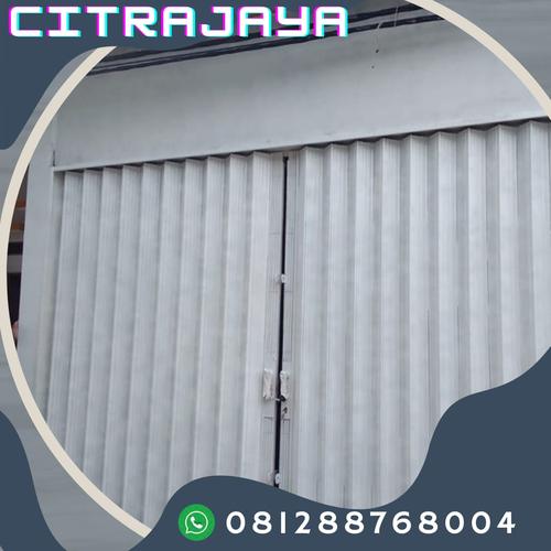 Jual rolling door galvalum folding gate Kab. Tangerang citrajaya