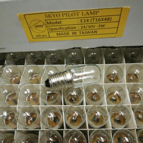 Spia Luminosa Per Cruscotto E10, Lampadina A Vite 6.3V/12V/24V/30V, 1.5W/2W/3W/5W
