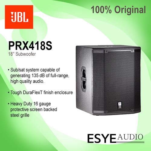 Promo JBL PRX 418S PRX418 PRX 418 18 inch Subwoofer Cicil 0% 3x