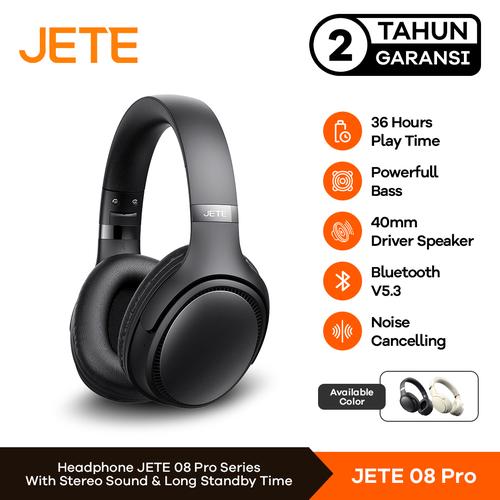Promo Headphone Bluetooth JETE 08 Pro Noise Cancelling Bluetooth