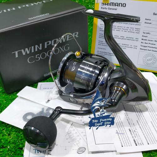 Promo REEL SHIMANO TWIN POWER C5000XG JAPAN NEW 2024 GARANSI