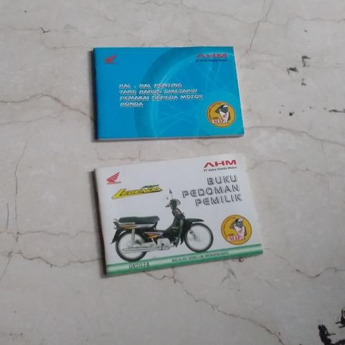 Jual manual book astrea legenda buku pedoman pemilik astrea legenda Jakarta Utara toserba