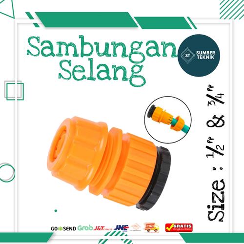 Jual Sambungan Drat Selang PVC Konektor Kran Air Ke Selang Air 1/2" 3/4 ...