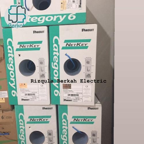 Jual Kabel data utp PANDUIT CAT 6 NETKEY NUC6C04BU-C/PANDUIT CAT6 ...