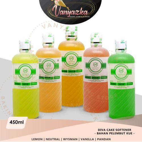 Jual B4y Diva Cake Softener/Pelembut Kue&Roti Diva 450ml - Vanilla ...