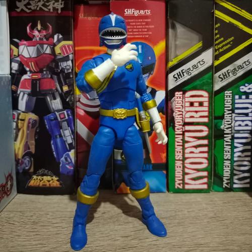 Jual Lightning Collection Power Rangers Wild Force Blue - Super Sentai ...