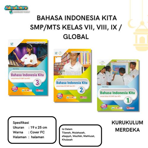 Jual Buku Bahasa Indonesia Kelas 7 8 SMP / Bahasa Indonesia Kita kelas ...