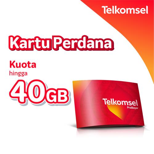 Jual Kartu Perdana Telkomsel Prabayar Kuota Hingga 40 GB / 30 Hari Jakarta Selatan
