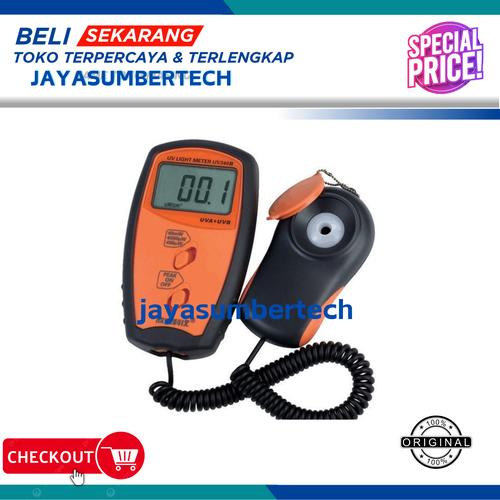 Jual UV Light Meter UVA UVB Ultraviolet UV340B UV A B Detector Tester
