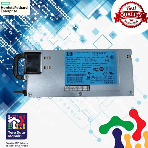 Jual Power Supply 460Watt for HP PROLIANT DL160 G6, DL180 G6, DL360 G6 ...