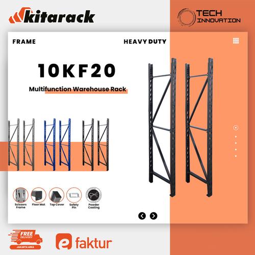 Jual Frame Rak Gudang Besi 1 Ton Tinggi 2 Meter - Frame / Tiang ...