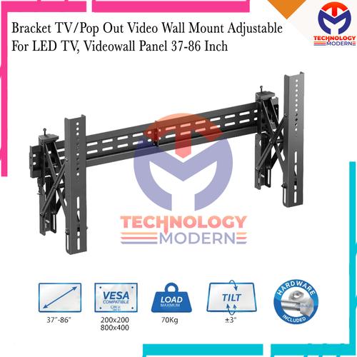 Jual Bracket TV/Pop Out Videowall Mount Adjustable For LED TV, Video