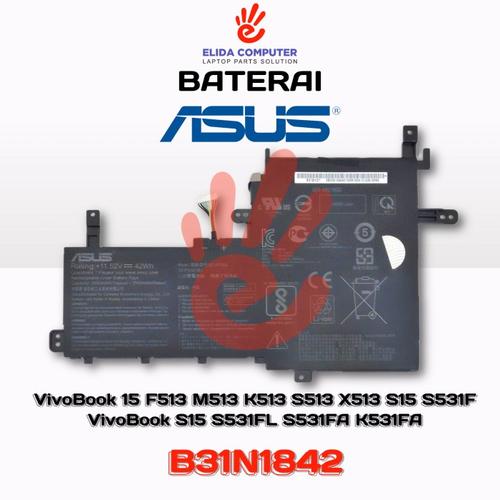Schermo LCD 15.6'' Non IPS Per ASUS VIVOBOOK F513E | FHD 1920x1080 Opaco 30 Pin
