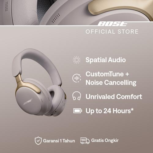 Promo Bose Ultra Spatial Audio Headphones ANC Bluetooth Headset Sandstone Cicil 0