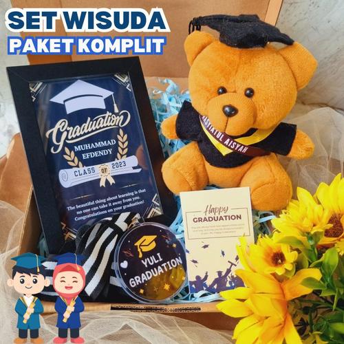 Jual Kado Wisuda Cowok Sertifikat Graduation Gift / Buket Wisuda Cowok ...