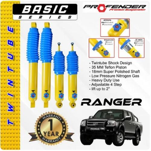 Jual Suspensi Shockbreaker PROFENDER 4step Suspension Ford Ranger 87-11 ...