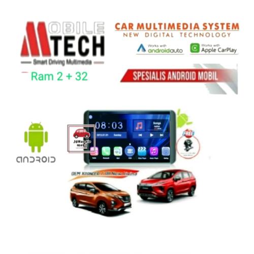 Jual Head Unit Android Mtech 10 Inch OEM Xpander New Grand Livina ...