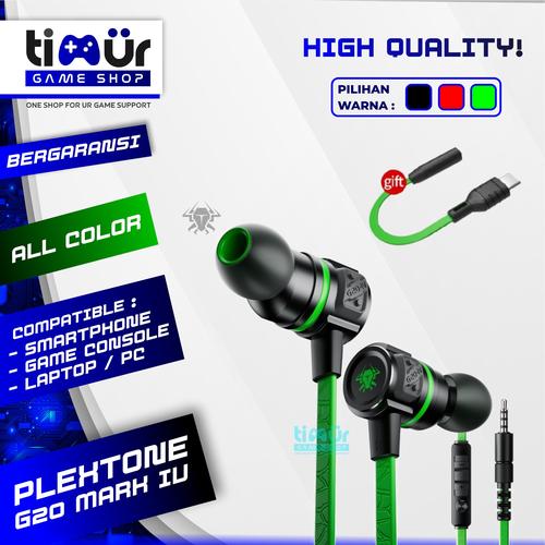 Type C G20 Headset Plextone G20 IV Gaming Earphones Enhance Your