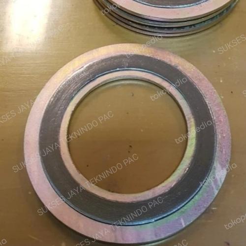 Jual SWG JIS 20K / SPIRAL WOUND GASKET CARBON STEEL 3" INCH / DN80
