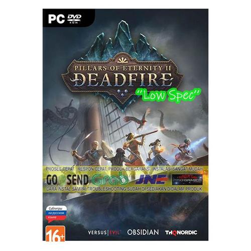 Jual garansi pillars of eternity 2 + all dlc cd dvd game pc game