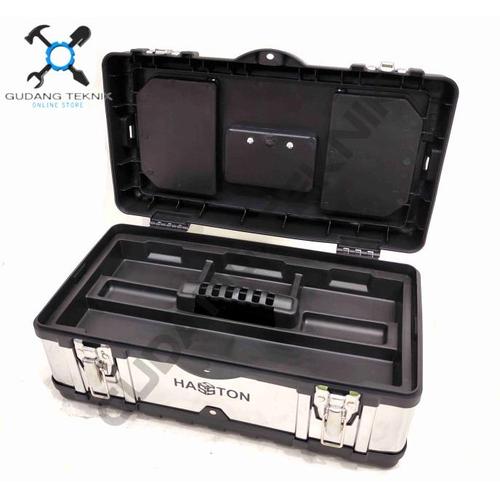 Jual ready ya Toolbox 20" Steinless Kotak Perkakas 4481021 HASSTON