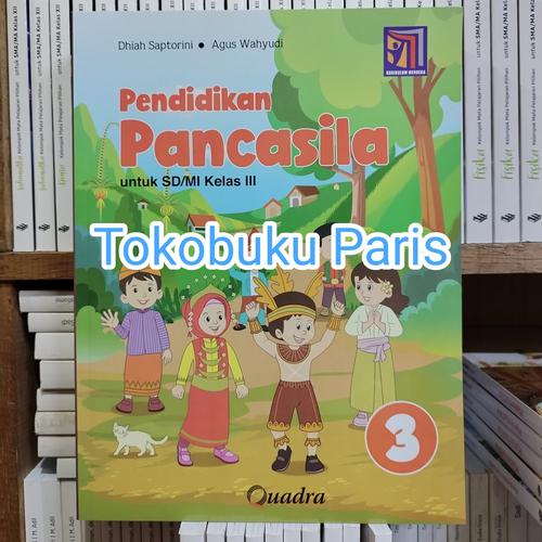 Jual Buku Pendidikan Pancasila PPKN sd mi kelas 3 Kurikulum Merdeka ...