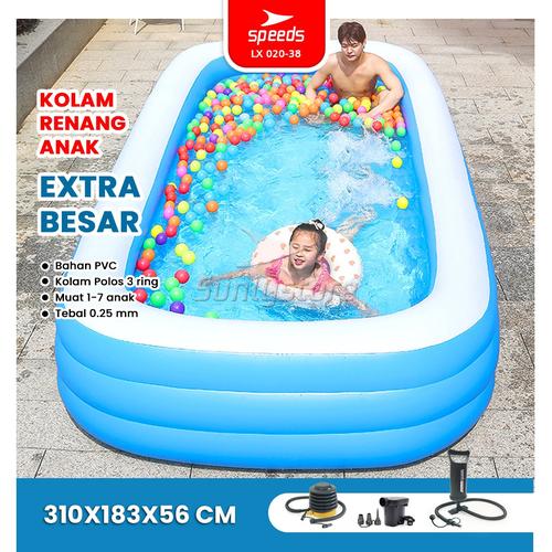 Promo SPEEDS Kolam Renang Anak 310cm Tiup Inflatable Swimming Pool 020 ...