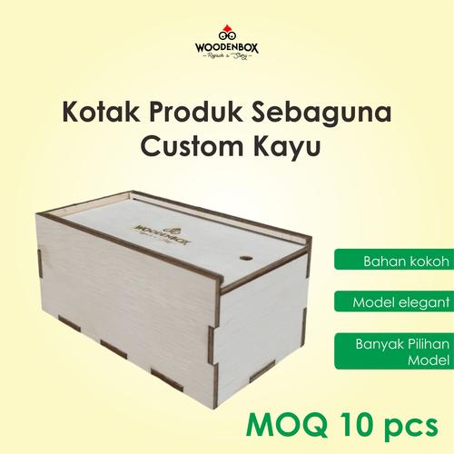 Jual Custom Box Kayu Serbaguna Bisa tambah logo Kab. Sleman Nomor