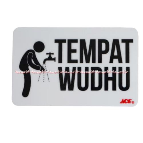 Promo Krisbow Sticker 16cm Anodized Acrilic Tempat Wudhu Akrilik Warna ...