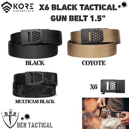 X6 Gunmetal Buckle Kore X6 Belt Jual KORE X6 BLACK GUN METAL