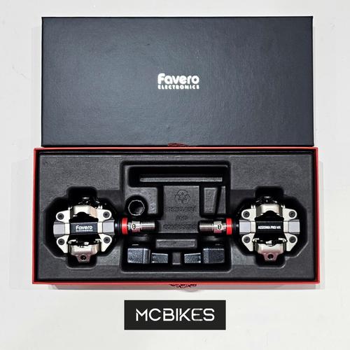 Bike Power Meter Favero Assioma Pro MX-2 Power Meter Pedals - Dual