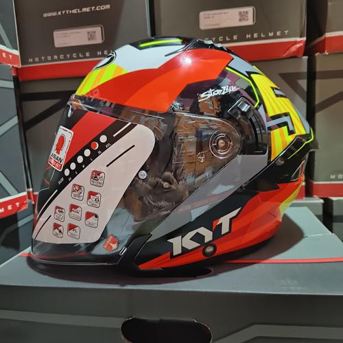 Jual HELM KYT NFJ MOTIF JAUME MASIA ORIGINAL TERMURAH Espargaro