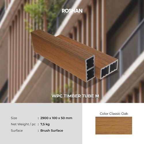 Timber Wpc Cladding Jual WALL CLADDING OUTDOOR - WPC TIMBER TUBE M - Jakarta Pusat - ROSHAN ...