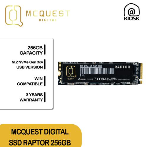 Promo SSD RAPTOR 256GB / MC Quest Digital SSD 256GB / M.2 NVMe PCIe 3x4 ...