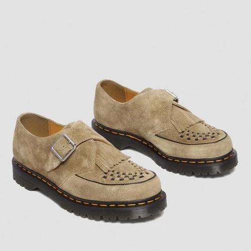 Dr. Martens Adrian Woven British Tan 7UK（• Dr Martens Adrian 