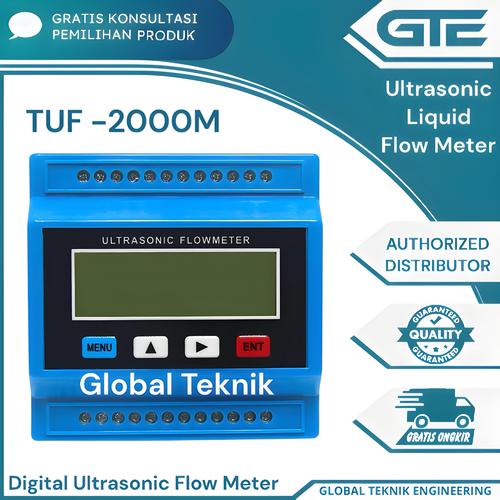 Jual Ultrasonic Liquid flowmeter TUF-2000M TS-2 DN15-100mm Digital Flow ...