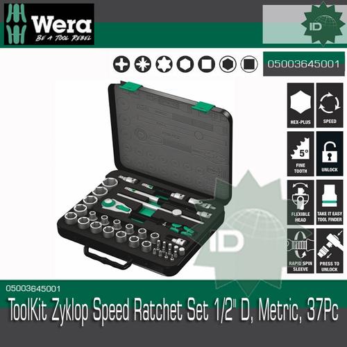 Bussola Zyklop Wera 1/2'' - Attacco Da 12mm Per Lavori Di Precisione - Foto 4