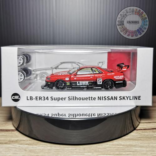 Jual CM Model LB-ER34 Super Silhouette Nissan Skyline LBWK R34 - Kota ...