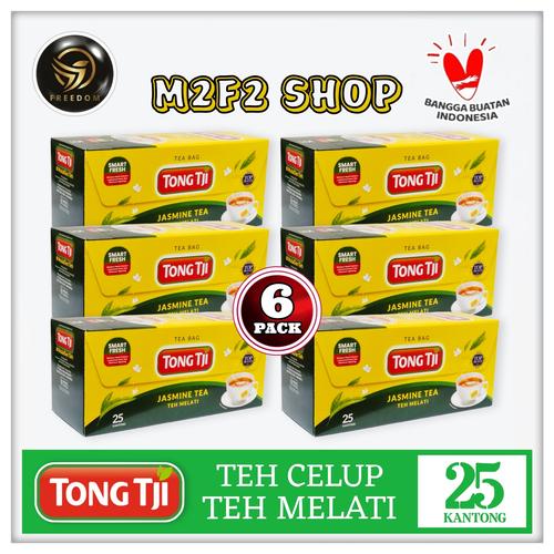 Jual Tong Tji Original Jasmine Tea Bag | Teh Celup Melati Isi 25 ...