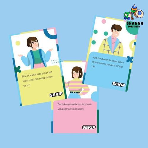 Jual Kartu Kwartet Sekip Talk Permainan Kartu Pertanyaan Obrolan Deep Talk Kota Bekasi