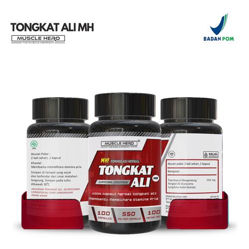 Jual Tongkat Ali MH - Muscle Hero Original BPOM 100 Kapsul - Kota ...